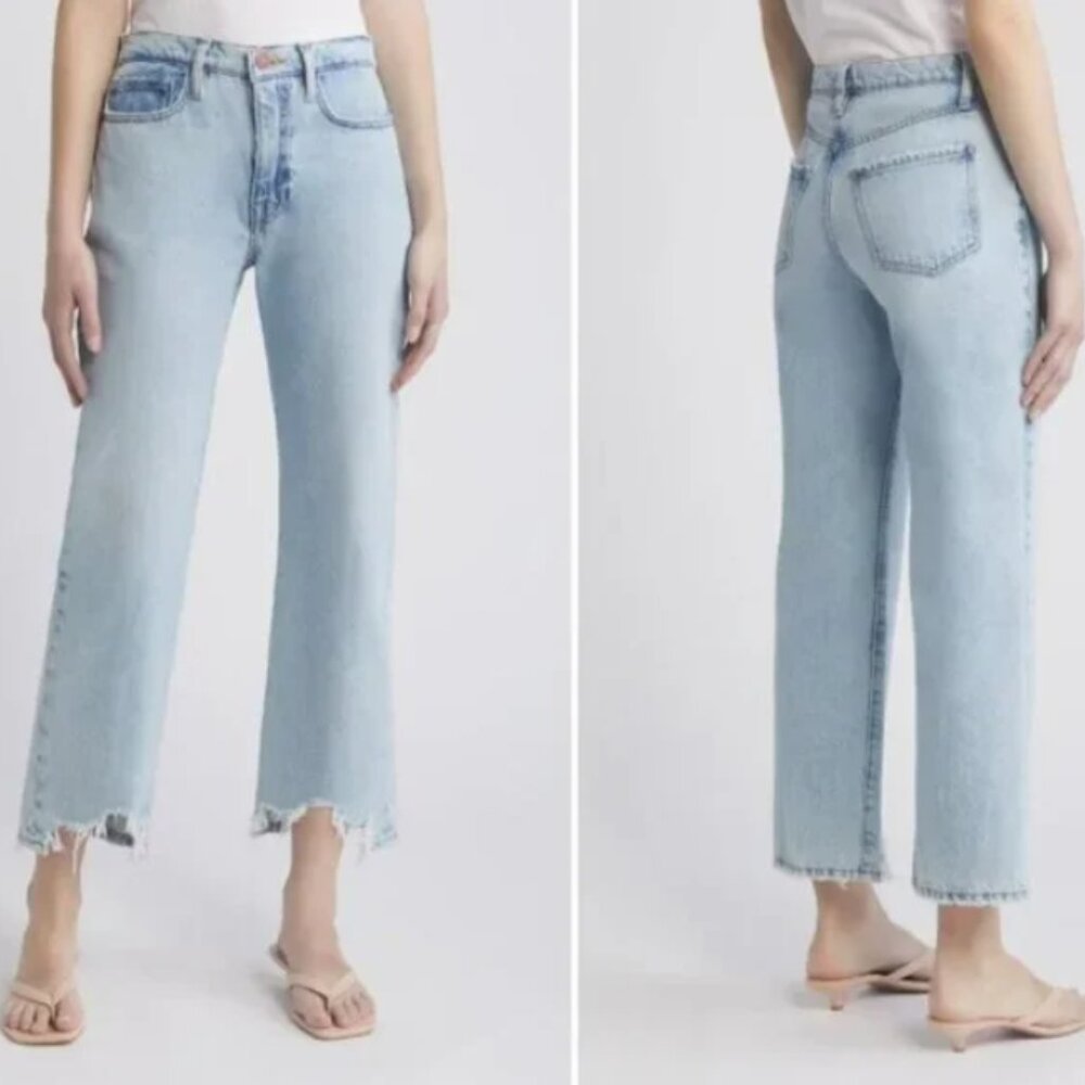 FRAME Le Jane Crop Jeans ✨ great condition, worn several times for photos!